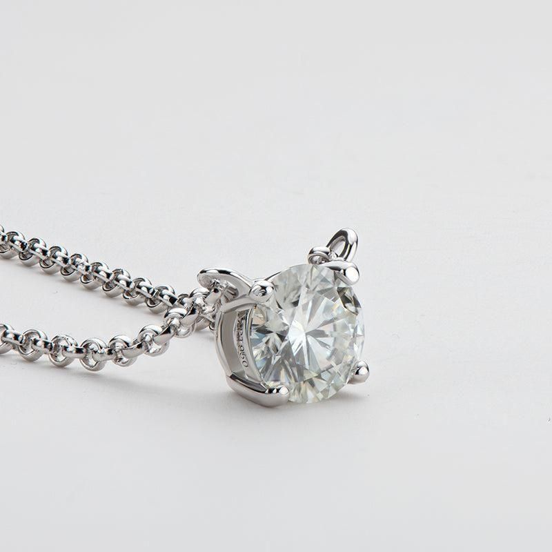 Eternal Spark Solitaire Necklace